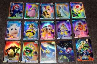 than 10 different complete cards sets with mario that i have been 