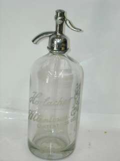 Antique Horlacher Seltzer Bottle Liberty Bell Allentown  
