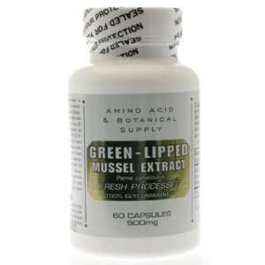  Amino Acid and Botanical Supply   Green Lipped Mussel 60 