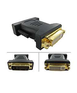 M1 D (P&D) Male to DVI D Dual Link Female Adapter  Overstock