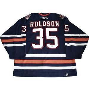   Edmonton Oilers Dwayne Roloson Autographed Jersey 