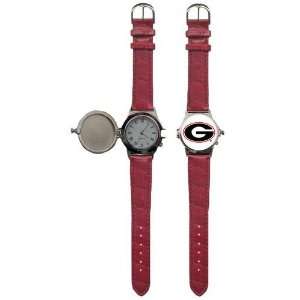  Georgia Bulldogs NCAA Wrist Watch (Red): Sports & Outdoors