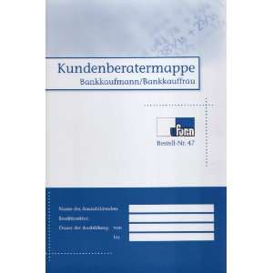  Bankkaufmann/Bankkauffrau / Kundenberatermappe 
