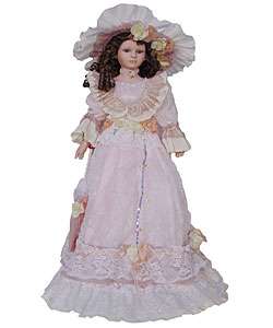 36 inch Collectible Libby Porcelain Doll  Overstock