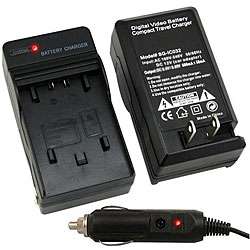 Compact Battery Charger Set for Sony Batteries  