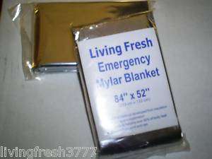 Emergency Survival Thermo / Mylar Blankets for Kits  