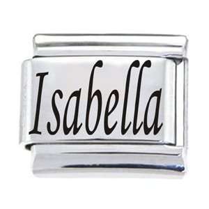    Body Candy Italian Charms Laser NAMEPLATE   Isabella Jewelry