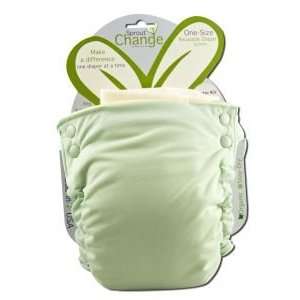  Sprout Change Organic Reusable Cloth Diaper Set Spearmint 