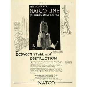  1927 Ad National Fire Proofing Barclay Vesey Building 