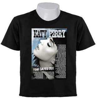 KATY PERRY Tour 2011 T SHIRTS  