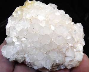 POKER CHIP CALCITE CRYSTAL CLUSTER FROM CHAMBERSBURG PENNSYLVANIA 