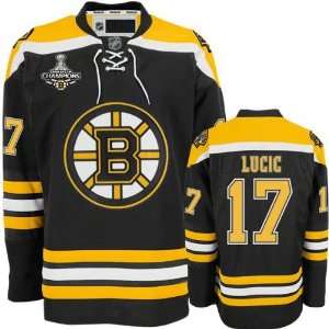  KIDS NHL Gear   Milan Lucic #17 Boston Bruins Home Black 