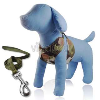   Doggie Nylon Dog Harness Vest Collar Small Medium Large S M L  