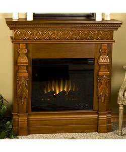 Cambridge Golden Oak Electric Fireplace  