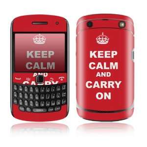 BlackBerry Curve 7 OS 9350/9360/9370 Decal Skin Sticker   Keep Calm 