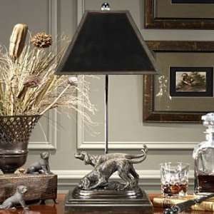Hunting Dogs Lamp   Frontgate