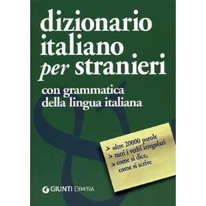  Dizionario Italiano Per Stranieri Con Grammatica Della 