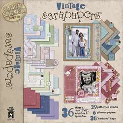 Hot Off the Press Vintage Scrapbooking Papers/ Accents  