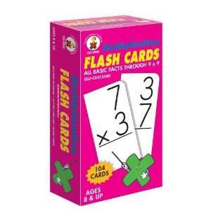  Multiplication Flash Cards, Grades 1   8 (9780887246715 