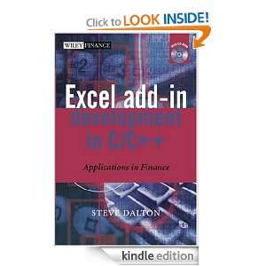 Excel Add in Development in C/C++ Applications in Finance (The Wiley 