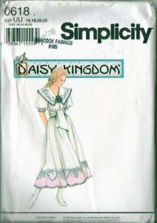   Simplicity Daisy Kingdom Misses & Women Clothes Sewing Pattern  