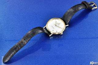 Omega Seamaster 14K Yellow Gold Hebrew Wrist Watch C.1962  
