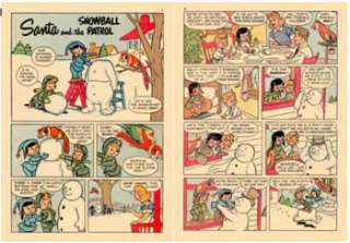 1953 FW Woolworth Christmas Toy Catalog & Comic   Color  