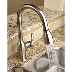 Fontaine Brushed Nickel Kitchen Faucet  Overstock