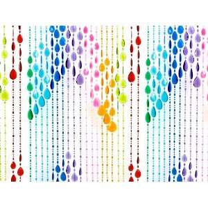  Multi colored Beaded Curtains: Home & Kitchen