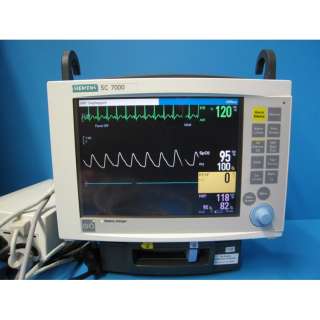   Patient Monitor EKG SpO2 BP Temp W 60 Day Warranty Complete  