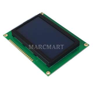 LCD12864 LCD Display Module 5V/3V logic Power Supply   Blue Screen w 