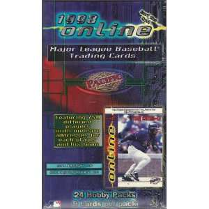    1998 Pacific Online Baseball Box   Hobby