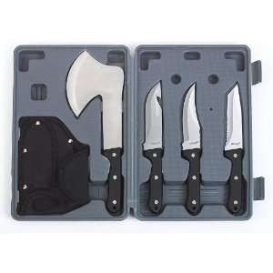  Maxam® 4pc Hunting Knife Set: Sports & Outdoors