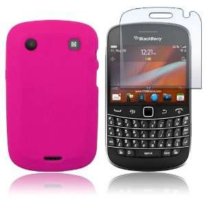  BlackBerry Bold 9900/9930   Hot Pink Soft Silicone Skin 