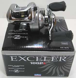 DAIWA EXCELER 100PL BAITCAST REEL REELS NEW 4.91 PL  