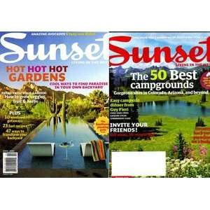   & May 2009 Issues) Editors of Sunset Magazine  Books