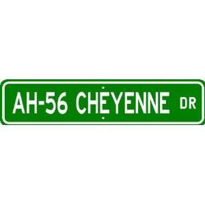  AH 56 AH56 CHEYENNE Street Sign   High Quality Aluminum 