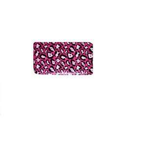  Clutch Hard Case Wallet  Pink Leopard Print: Everything 