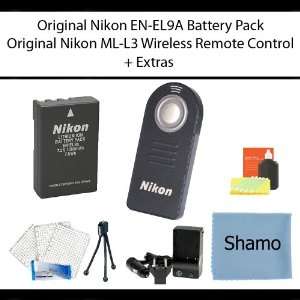  ion Battery + 1 Hour AC/DC Rapid Battery Charger with Original Nikon 