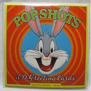  Looney Tunes Pop Shots Taz Outta Control 3 D Greeting Card 