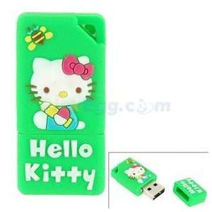  4GB Mini Lovely Kitty Flash Drive (Green): Electronics