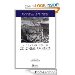 Companion to Colonial America (Blackwell Companions to American 