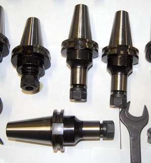   CAT 40 Tooling Kit for Haas,Fadal CNC Mill ER Collet,Chuck,Stud  