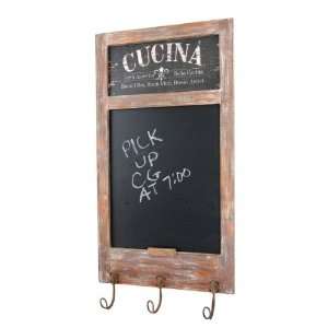   of 3 Italian Kitchen Chalkboards with Apron Hangers