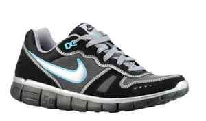 NEW Nike FREE WAFFLE AC Mens Running Shoes Stealth Metallic Silver 