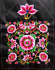 chinese miao hmong tribal machinemade embroidery flower bird