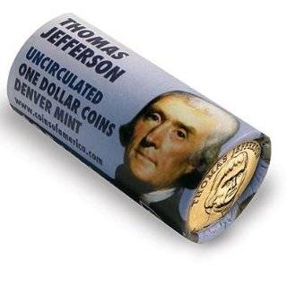   Presidential Dollar   George Washington Uncirculated Roll of 25 Coins