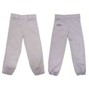   : Reebok Boys/Youth Baseball Pants Gray Size Small: Sports & Outdoors