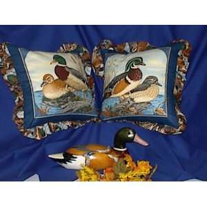  Duck Season 16 zippered Throw Pillow Set