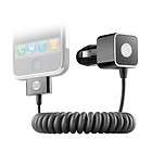 iPOD iPHONE 5 FT COILED CABLE AUTO CAR CHARGER BUILT IN FUSE PROTECTOR 